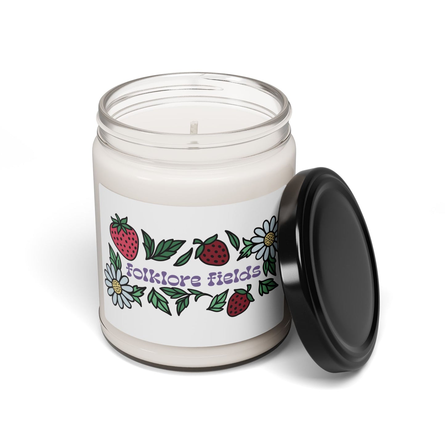Folklore Fields Scented Soy Candle – Natural Aromatherapy Gift for Her, Cozy Home Decor, Relaxation Inspired by Taylor Swift