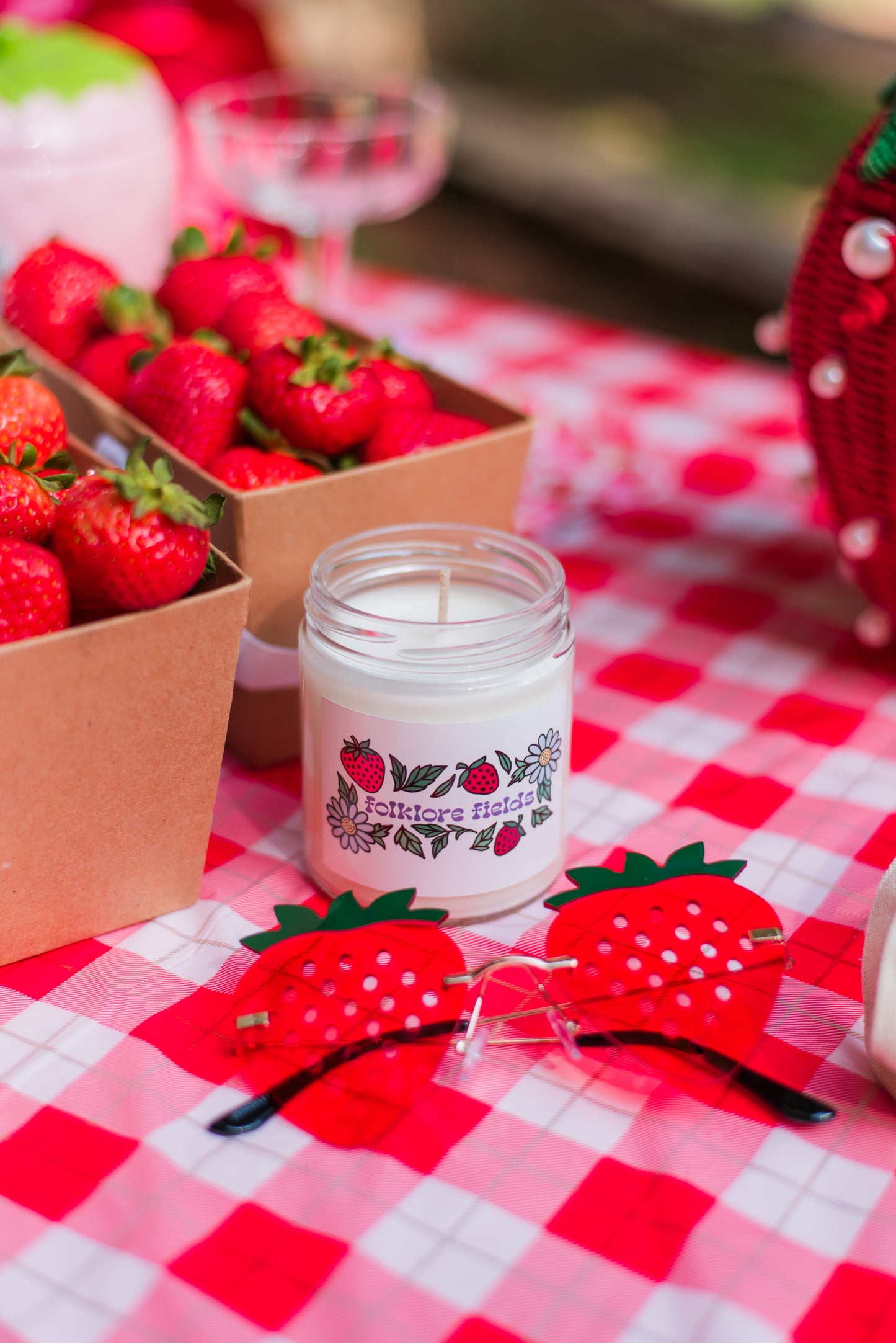 Folklore Fields Scented Soy Candle – Natural Aromatherapy Gift for Her, Cozy Home Decor, Relaxation Inspired by Taylor Swift