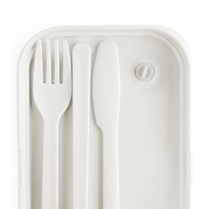 Folklore Fields Floral Bento Lunch Box – Eco-Friendly, Microwave-Safe, Strawberry Design